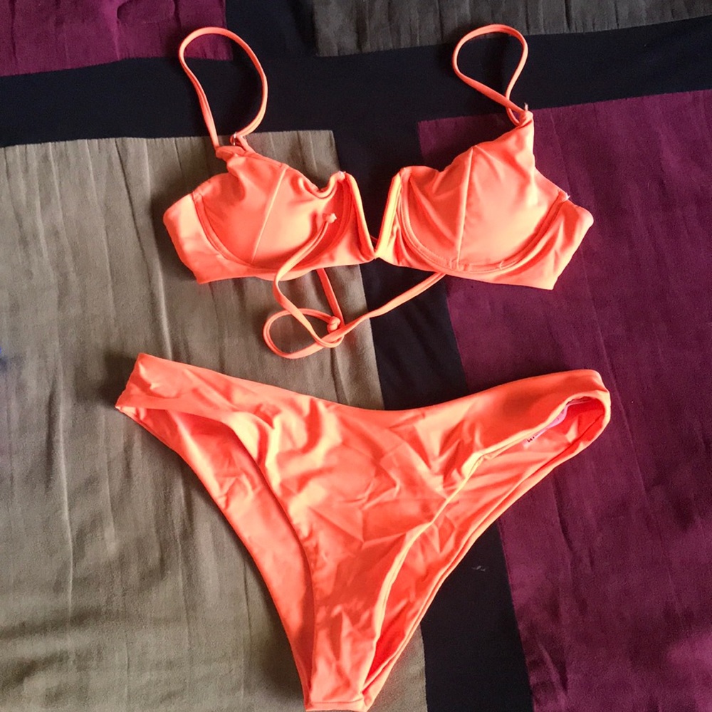 Neon Orange bikini